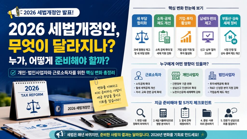 2026 세법개정안